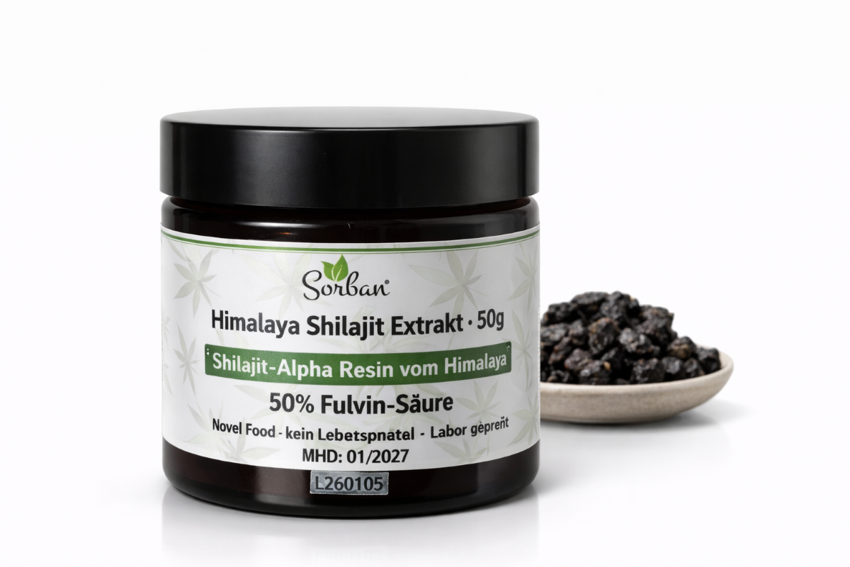 Shilajit Extrakte und Kapseln – hochgereinigtes Shilajit Pulver und Kapselprodukte